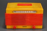 Garod 6AU1 ’Commander’ Radio in Yellow with Red Catalin